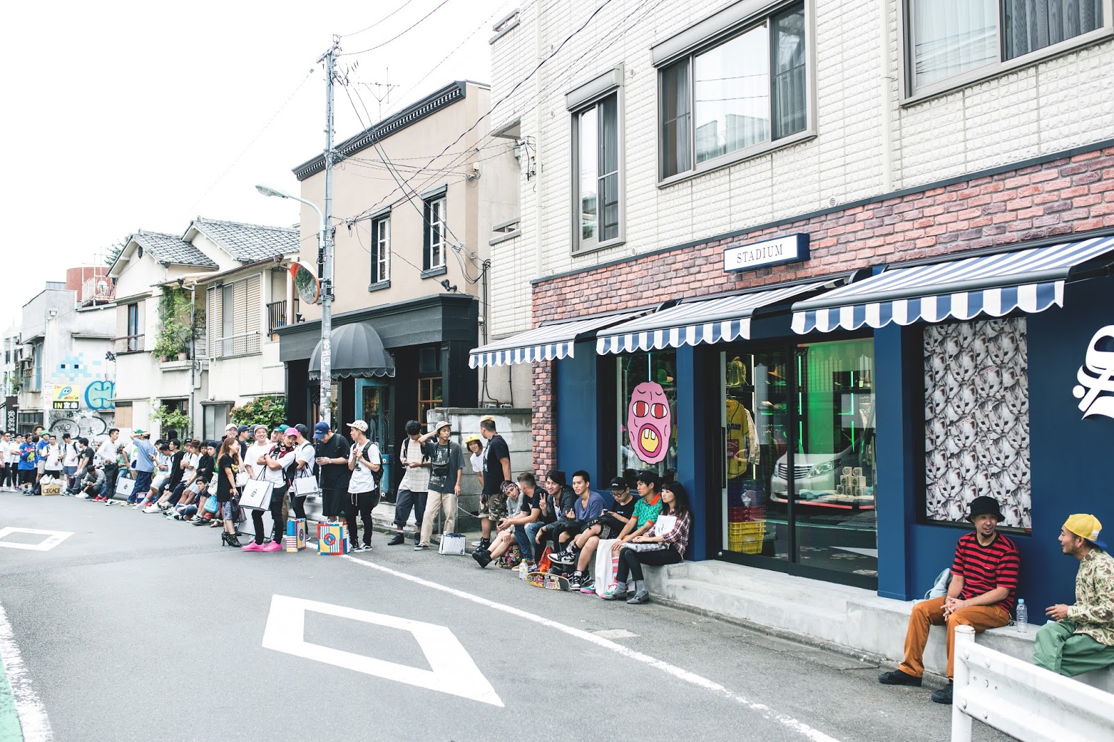 Tyler The Creator  GOLF WANG POP UP SHOP at stadium原宿