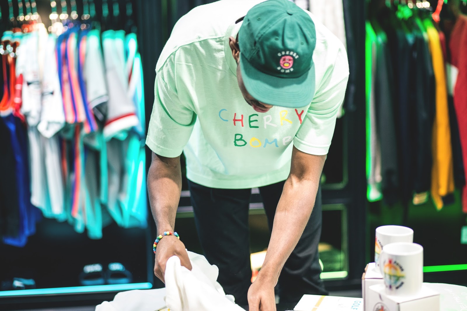 Tyler The Creator  GOLF WANG POP UP SHOP at stadium原宿