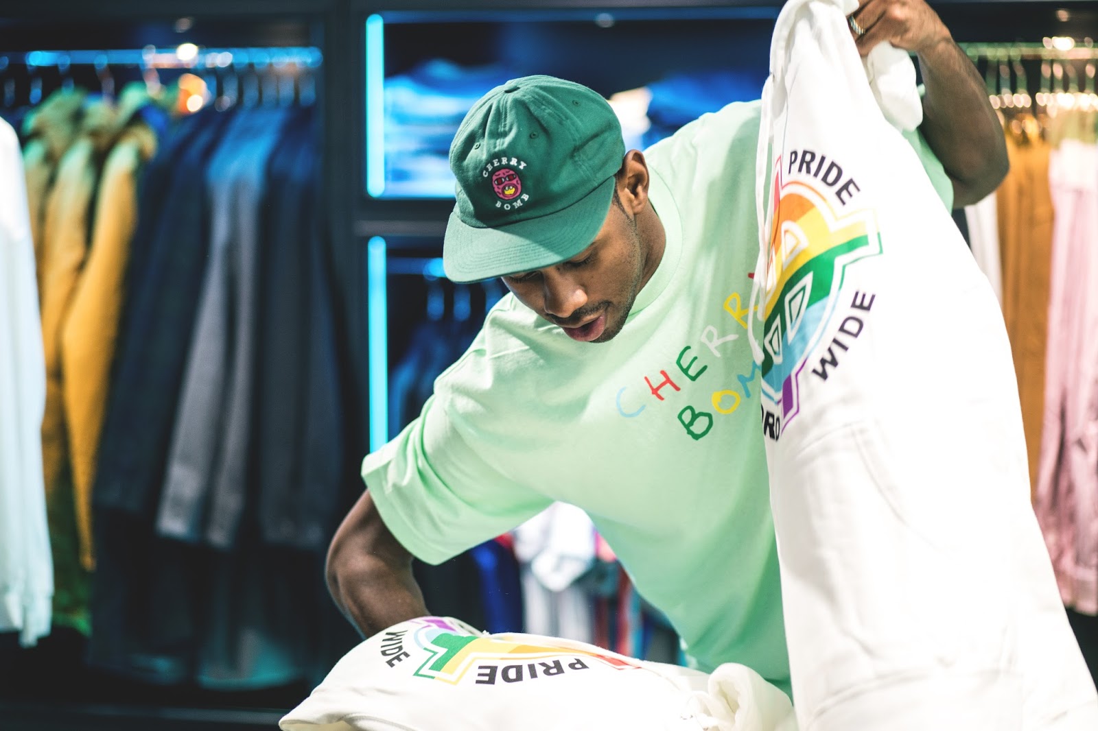 Tyler The Creator  GOLF WANG POP UP SHOP at stadium原宿