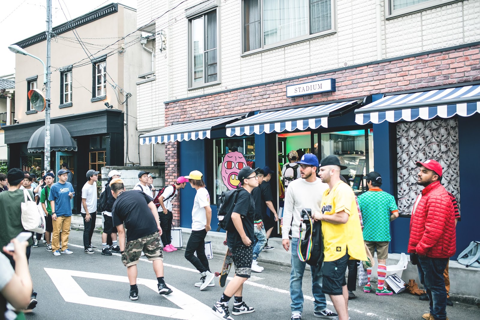 Tyler The Creator  GOLF WANG POP UP SHOP at stadium原宿