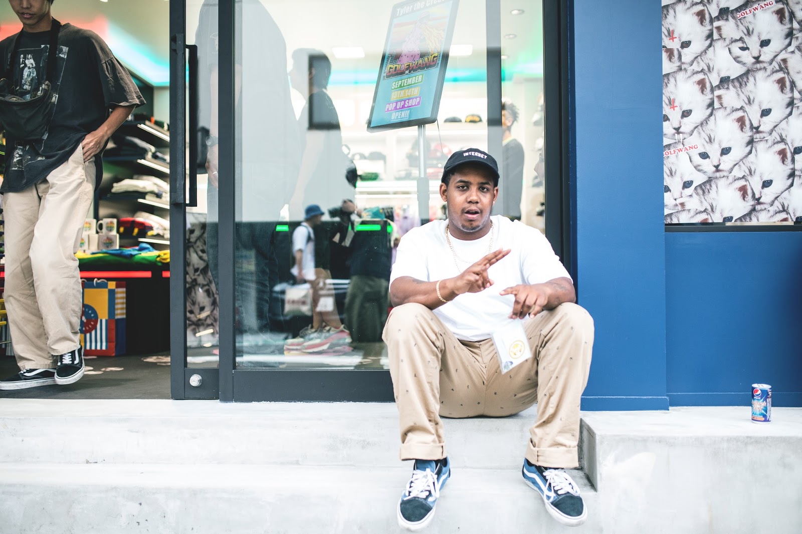 Tyler The Creator  GOLF WANG POP UP SHOP at stadium原宿