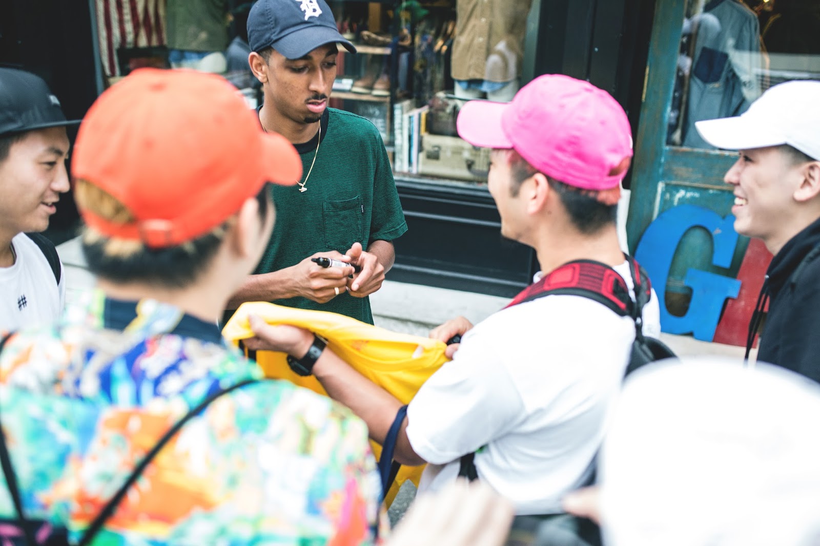 Tyler The Creator  GOLF WANG POP UP SHOP at stadium原宿