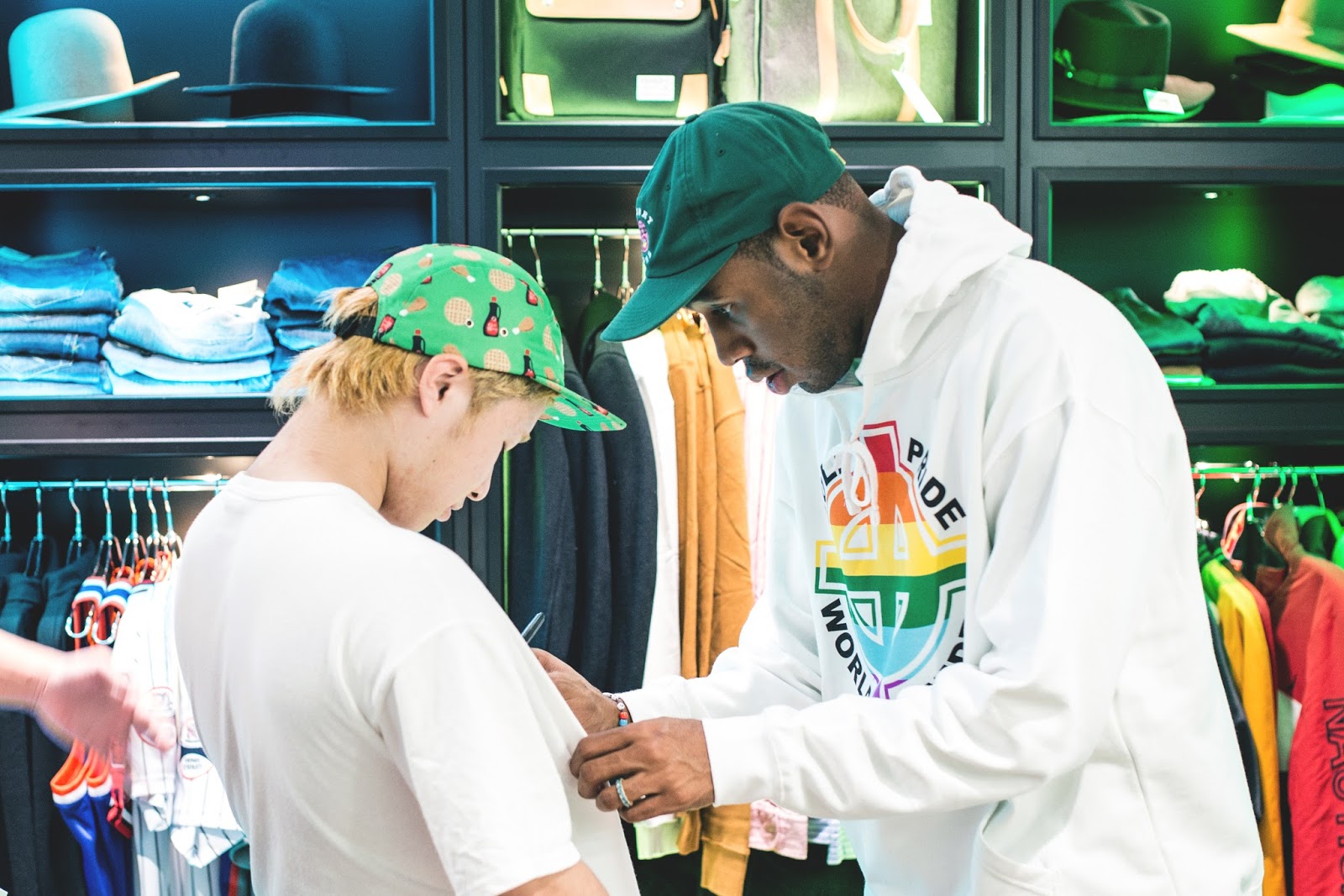 Tyler The Creator  GOLF WANG POP UP SHOP at stadium原宿