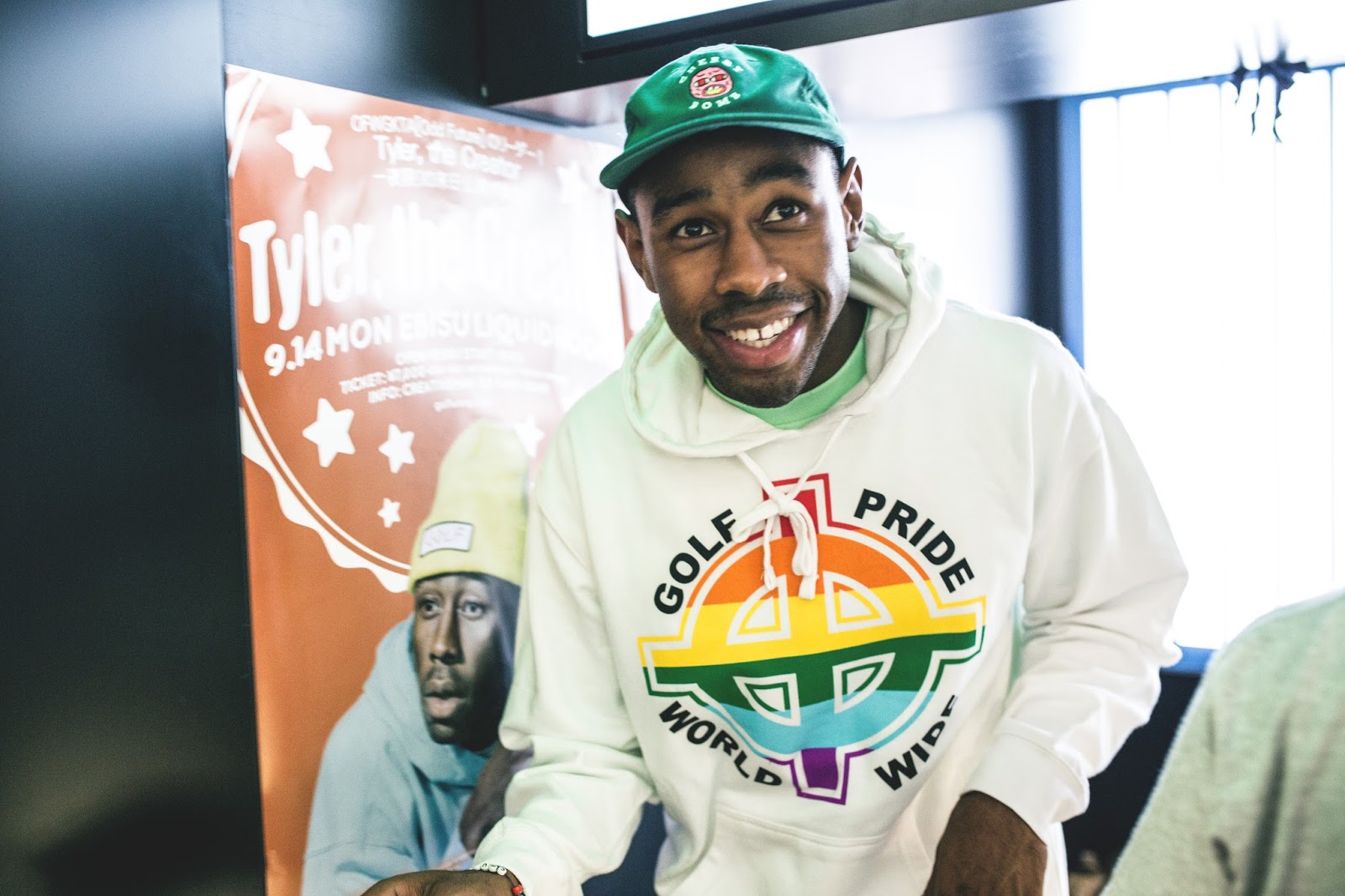 Tyler The Creator  GOLF WANG POP UP SHOP at stadium原宿