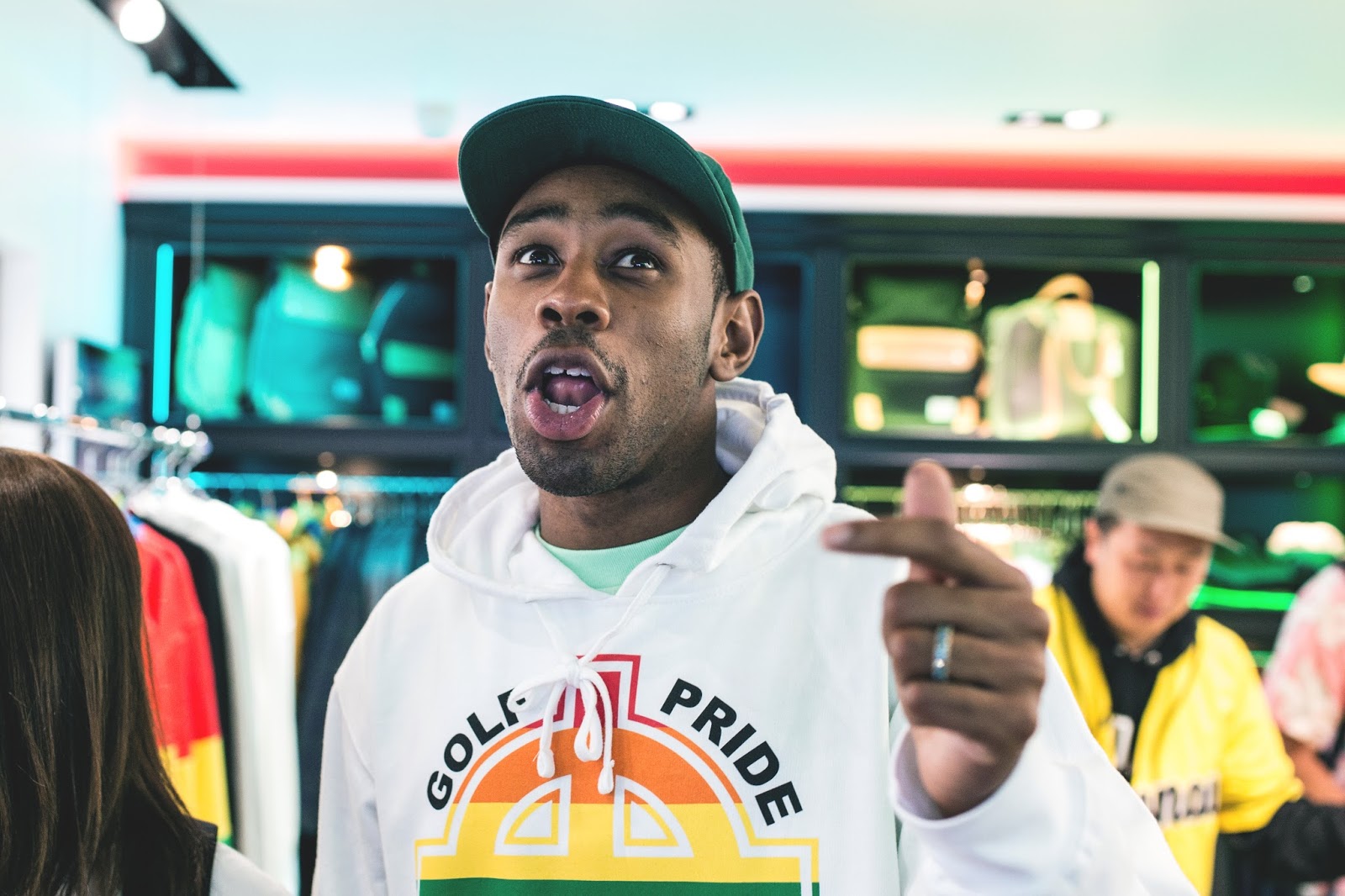 Tyler The Creator  GOLF WANG POP UP SHOP at stadium原宿