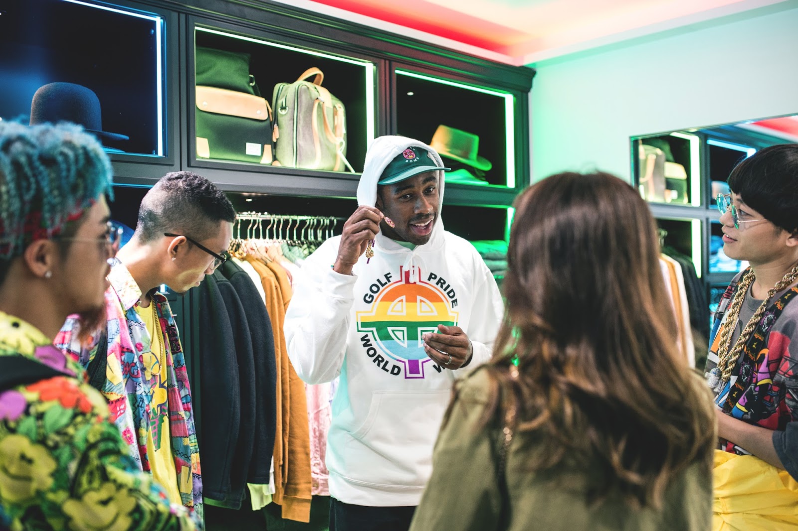 Tyler The Creator  GOLF WANG POP UP SHOP at stadium原宿