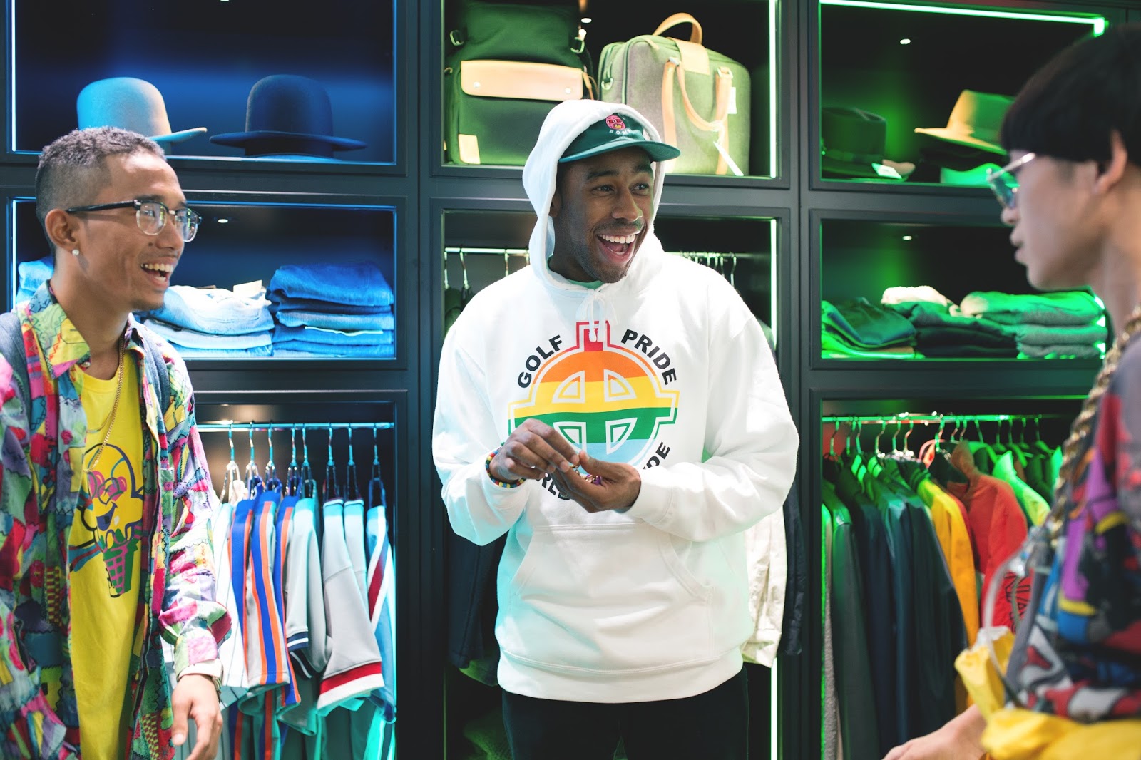 Tyler The Creator  GOLF WANG POP UP SHOP at stadium原宿
