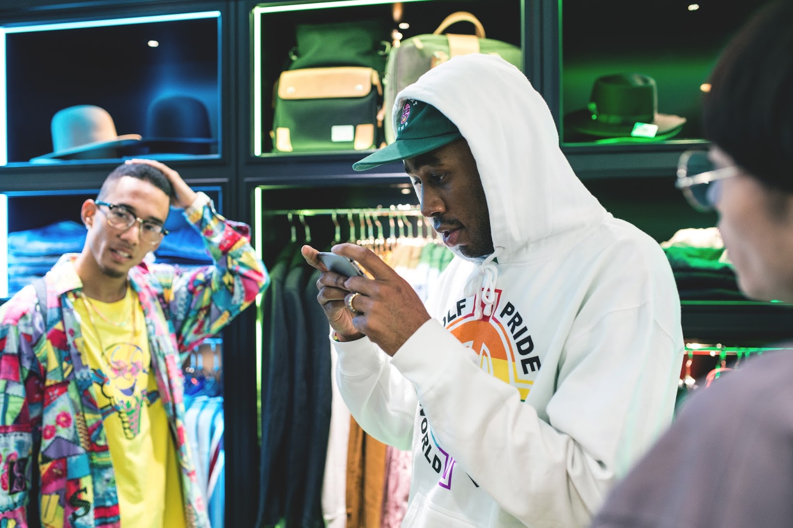 Tyler The Creator  GOLF WANG POP UP SHOP at stadium原宿