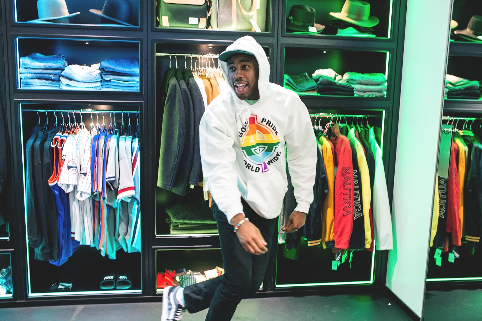 Tyler The Creator  GOLF WANG POP UP SHOP at stadium原宿