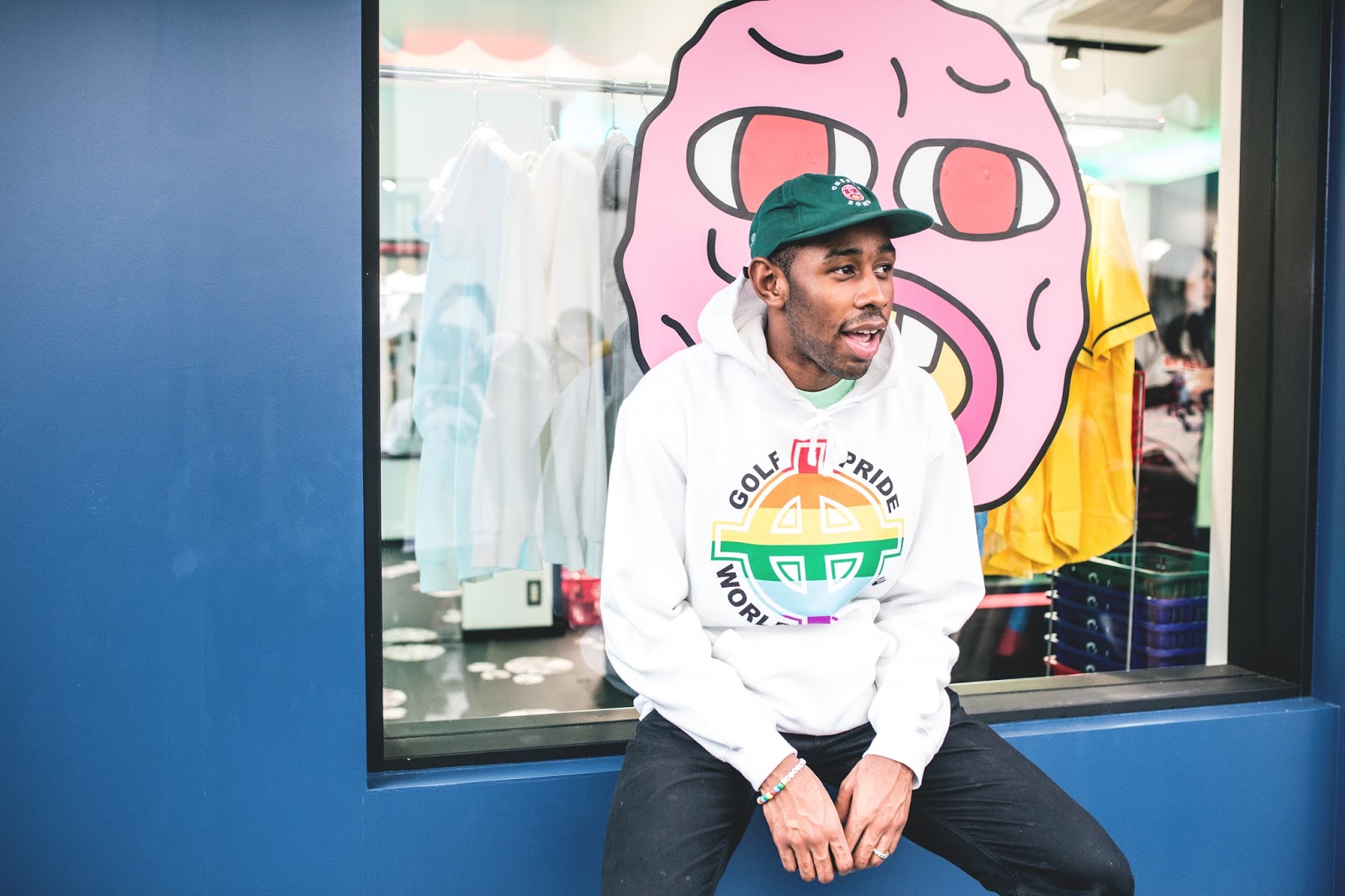 Tyler The Creator  GOLF WANG POP UP SHOP at stadium原宿