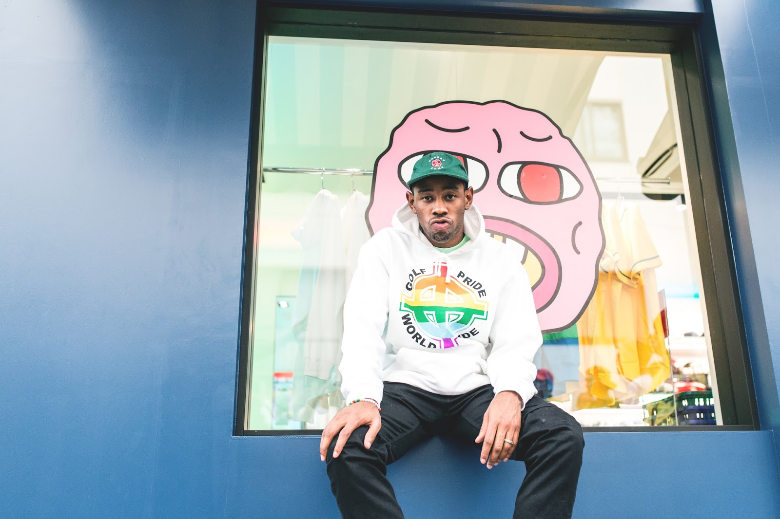 Tyler The Creator  GOLF WANG POP UP SHOP at stadium原宿