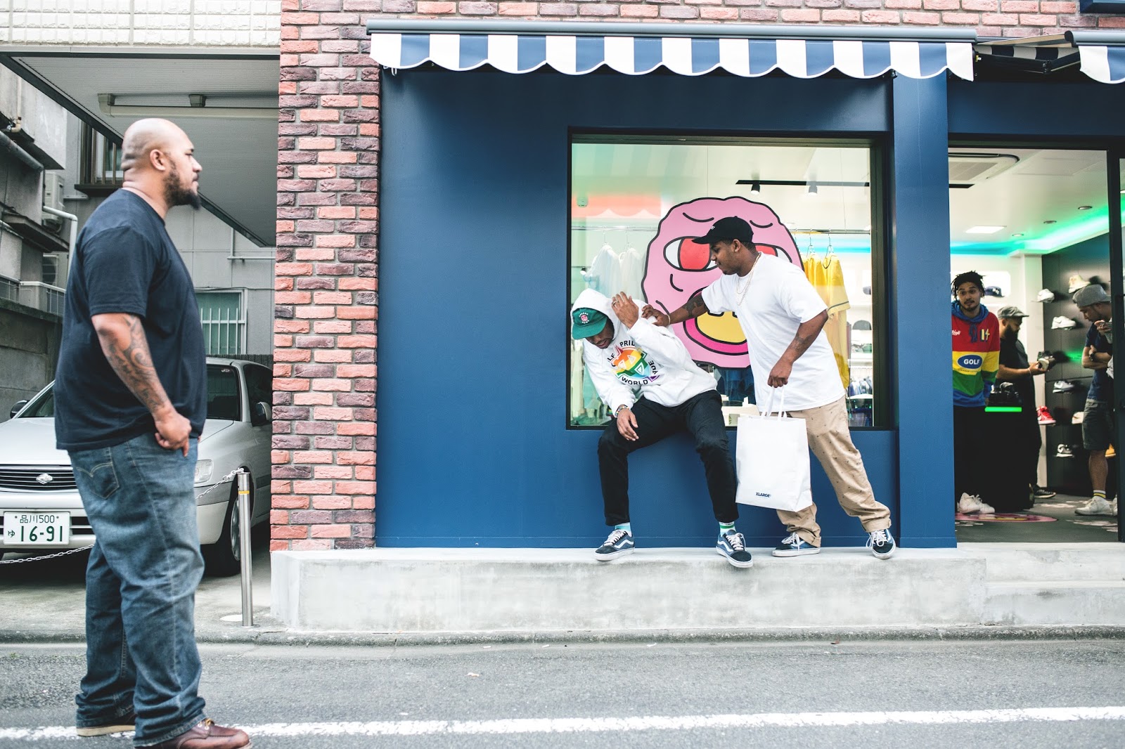 Tyler The Creator  GOLF WANG POP UP SHOP at stadium原宿