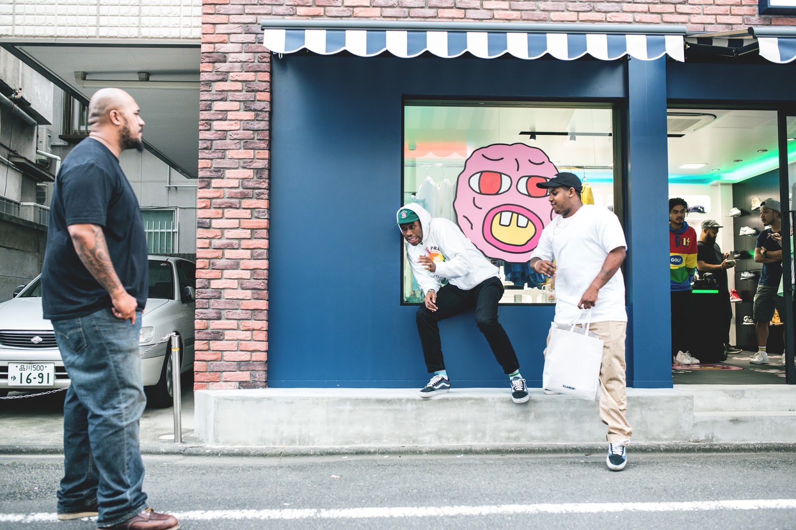 Tyler The Creator  GOLF WANG POP UP SHOP at stadium原宿