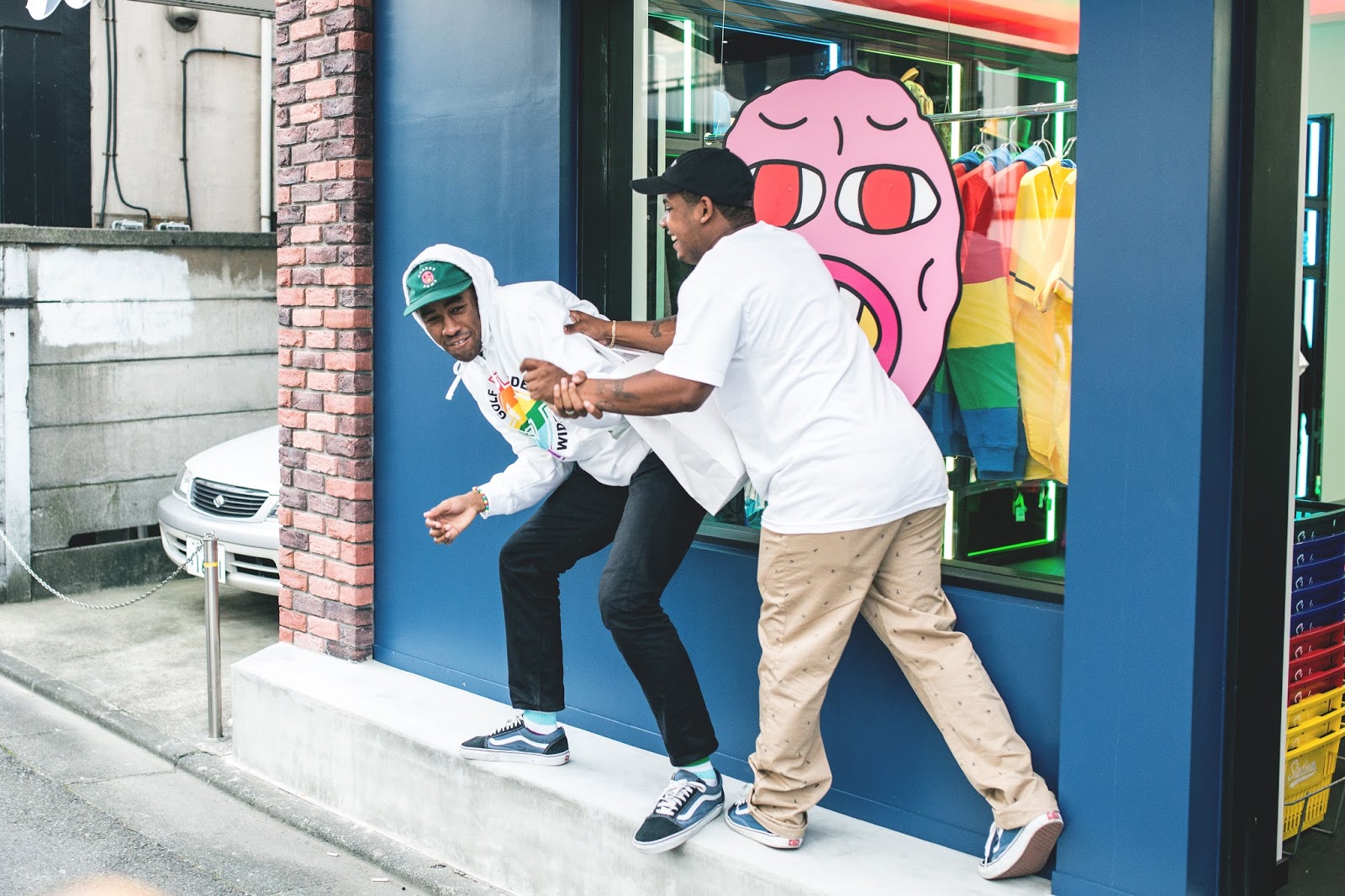 Tyler The Creator  GOLF WANG POP UP SHOP at stadium原宿