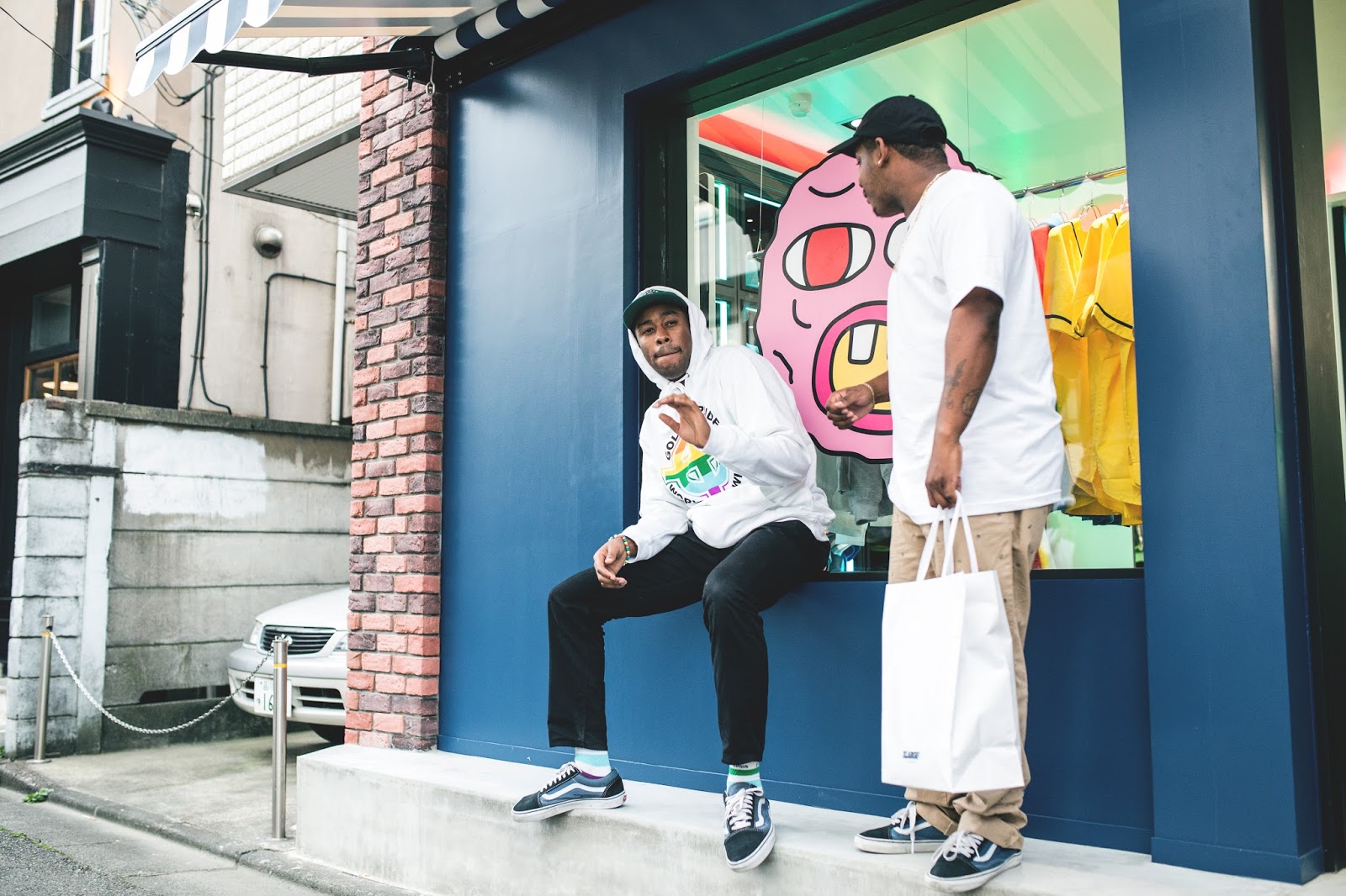 Tyler The Creator  GOLF WANG POP UP SHOP at stadium原宿