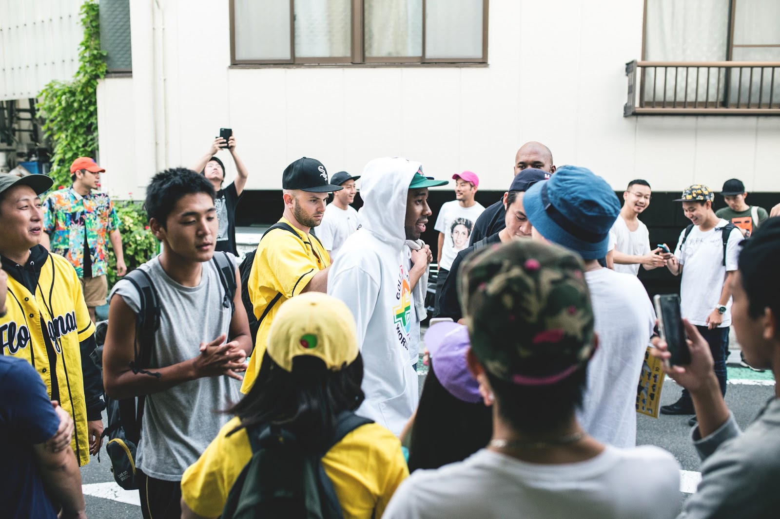 Tyler The Creator  GOLF WANG POP UP SHOP at stadium原宿
