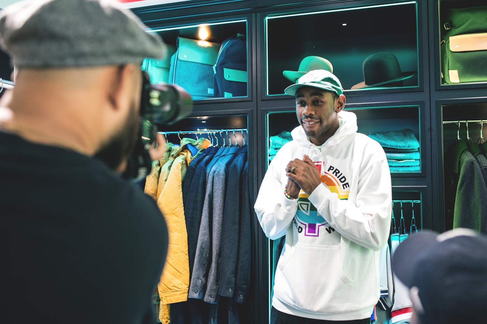 Tyler The Creator  GOLF WANG POP UP SHOP at stadium原宿