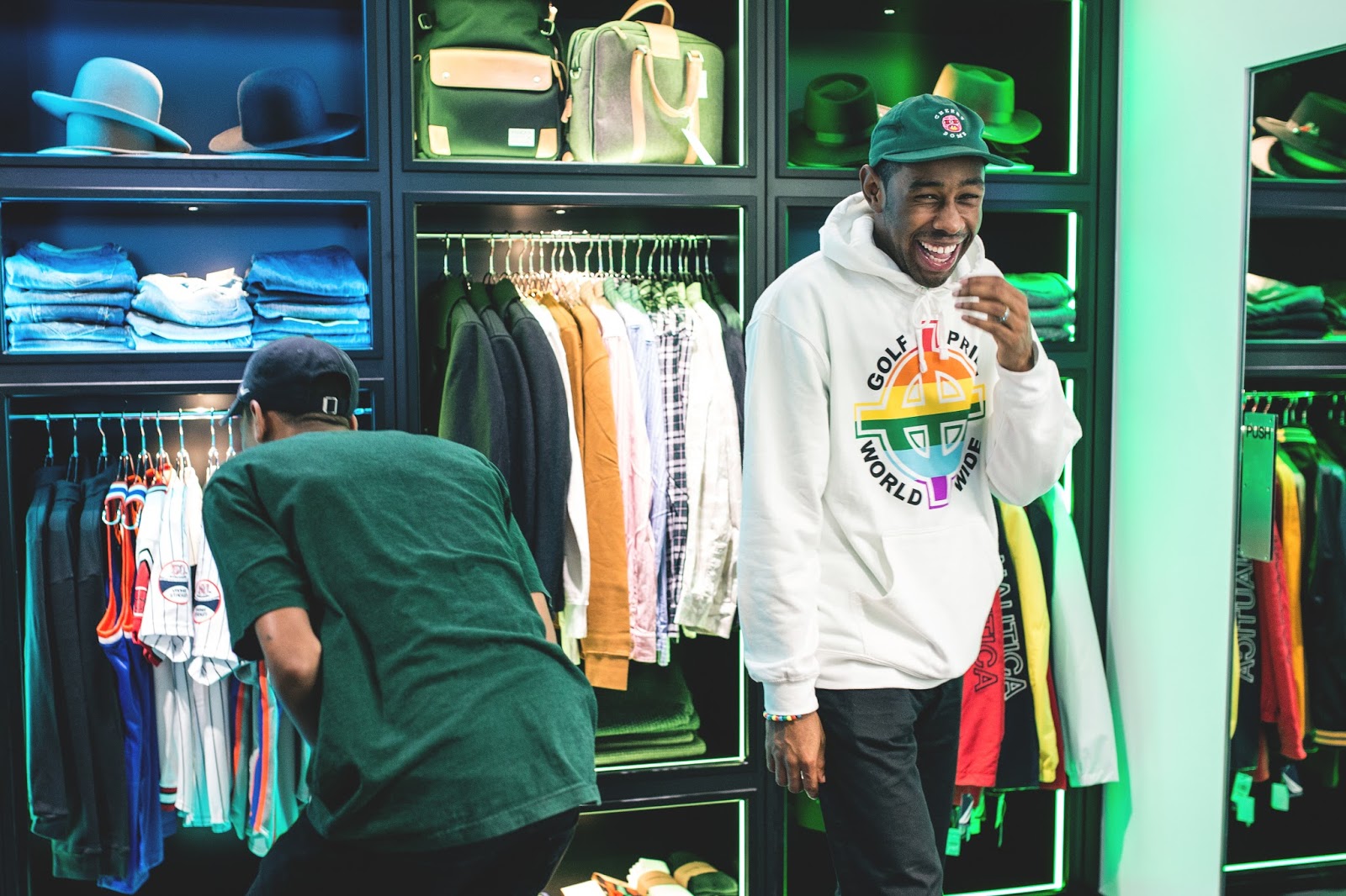 Tyler The Creator  GOLF WANG POP UP SHOP at stadium原宿