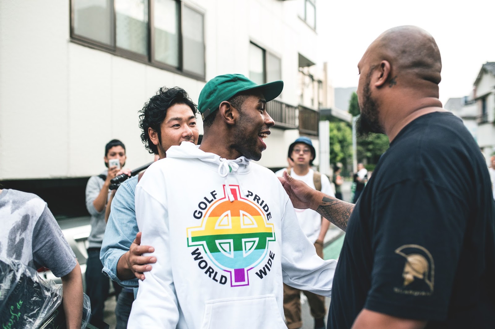 Tyler The Creator  GOLF WANG POP UP SHOP at stadium原宿