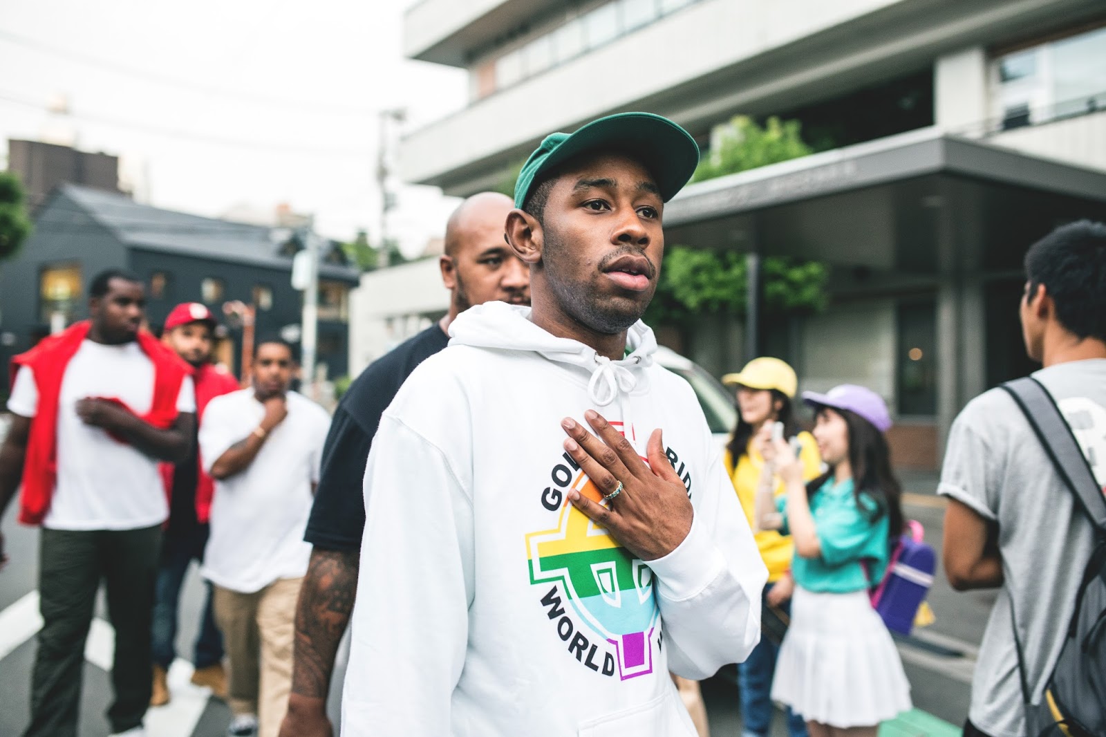 Tyler The Creator  GOLF WANG POP UP SHOP at stadium原宿