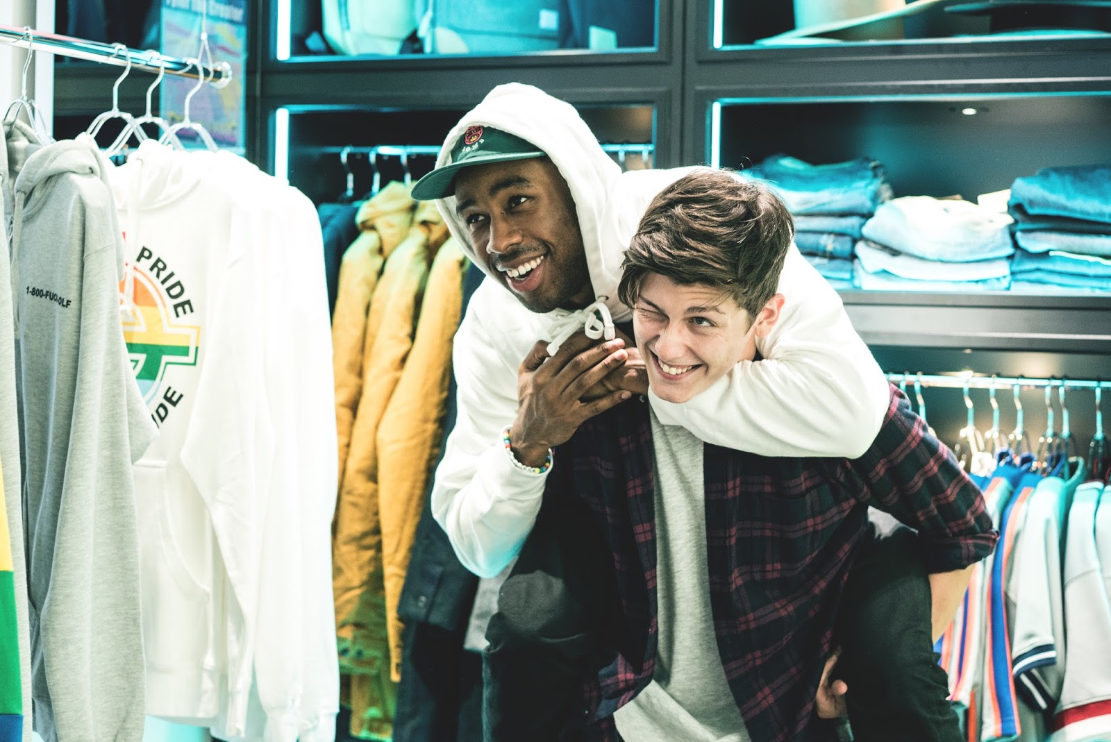 Tyler The Creator  GOLF WANG POP UP SHOP at stadium原宿