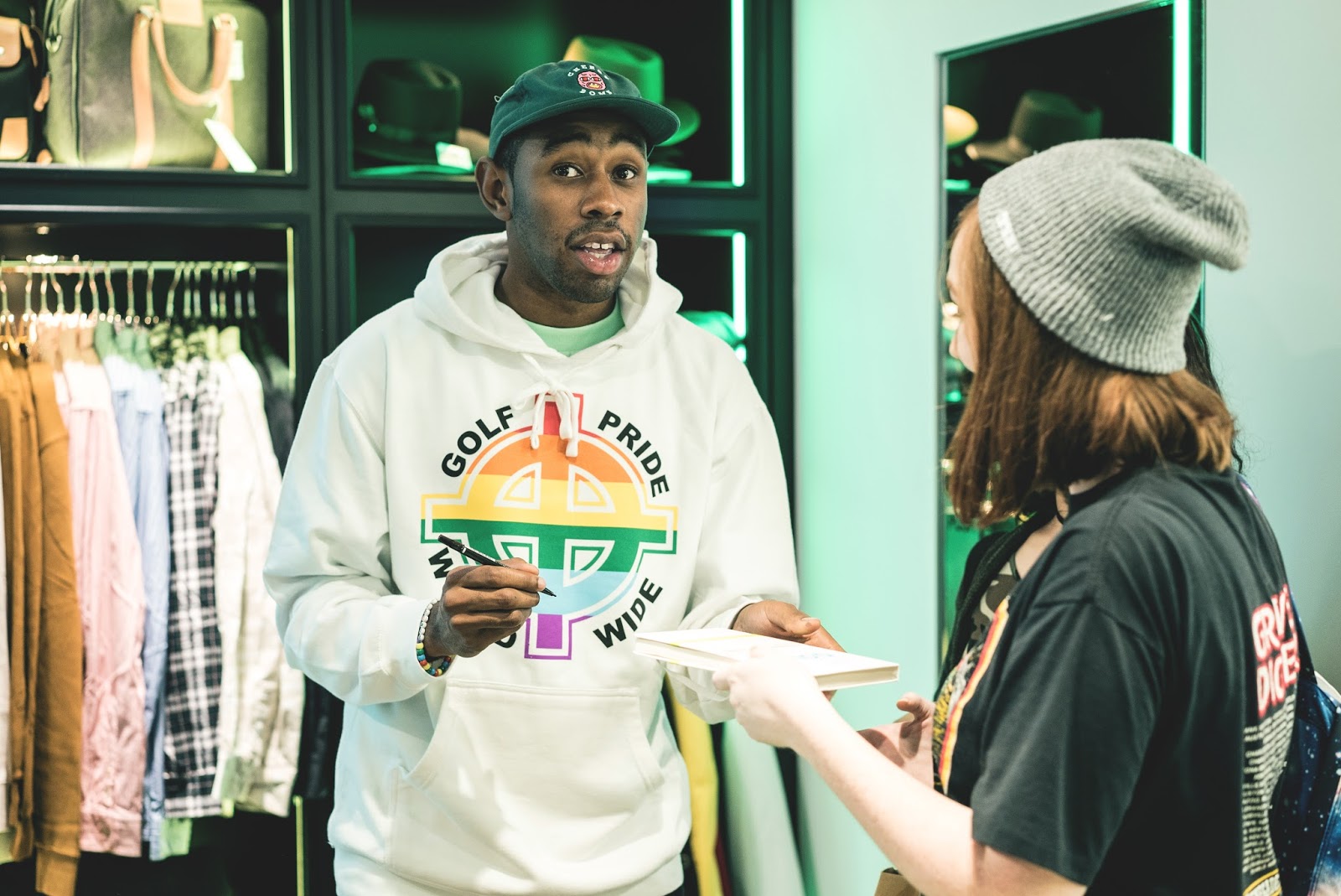 Tyler The Creator  GOLF WANG POP UP SHOP at stadium原宿