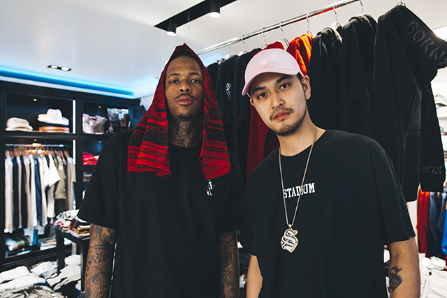 BORNXRAISED & YG present BORN KRAZY at stadium原宿