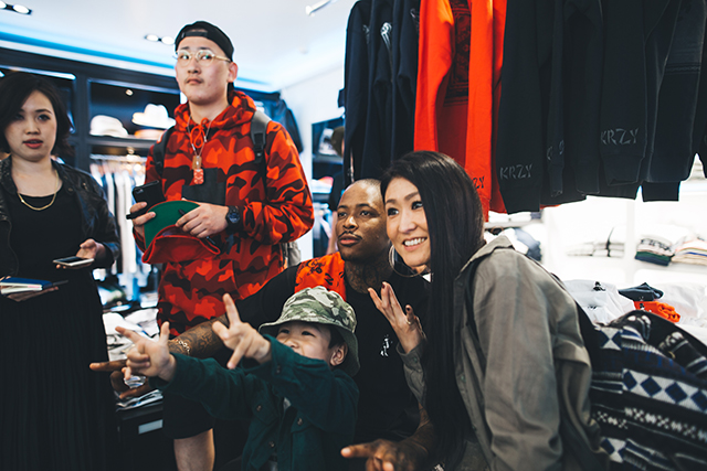 BORNXRAISED & YG present BORN KRAZY at stadium原宿